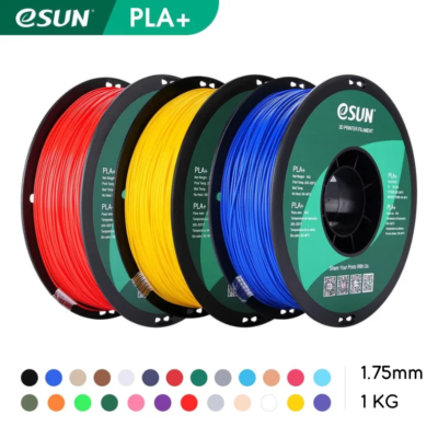 eSUN PLA+ 1.75mm 3D Filament 1KG